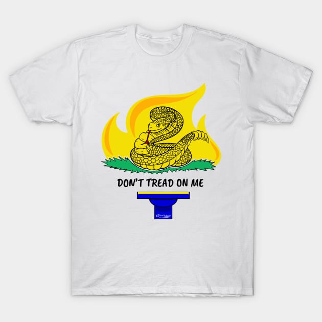 Don't Tread On Me T-Shirt by Robertilustrado